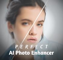 Bilder Schärfen mit AI Foto Plakat