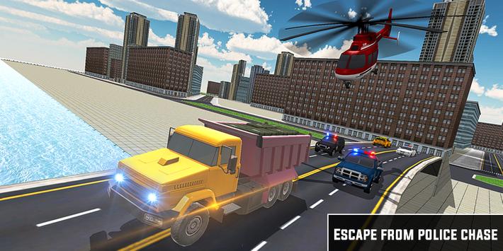 Truck Driver Miami City Crime Simulator poster