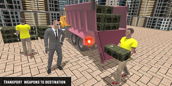 Truck Driver Miami City Crime Simulator screenshot 1