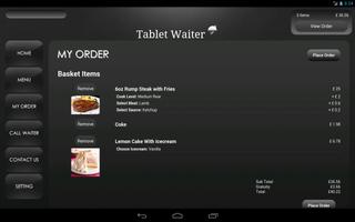 Tablet Waiter capture d'écran 3