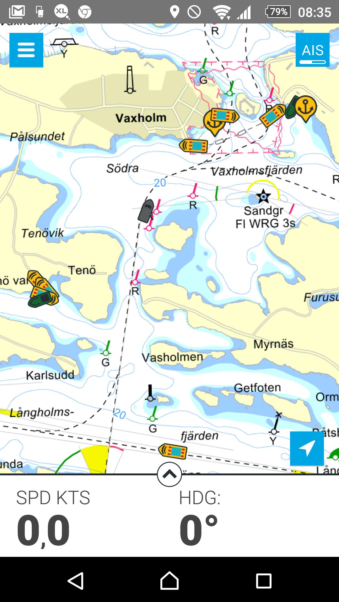Eniro På sjön - Gratis sjökort for Android - APK Download