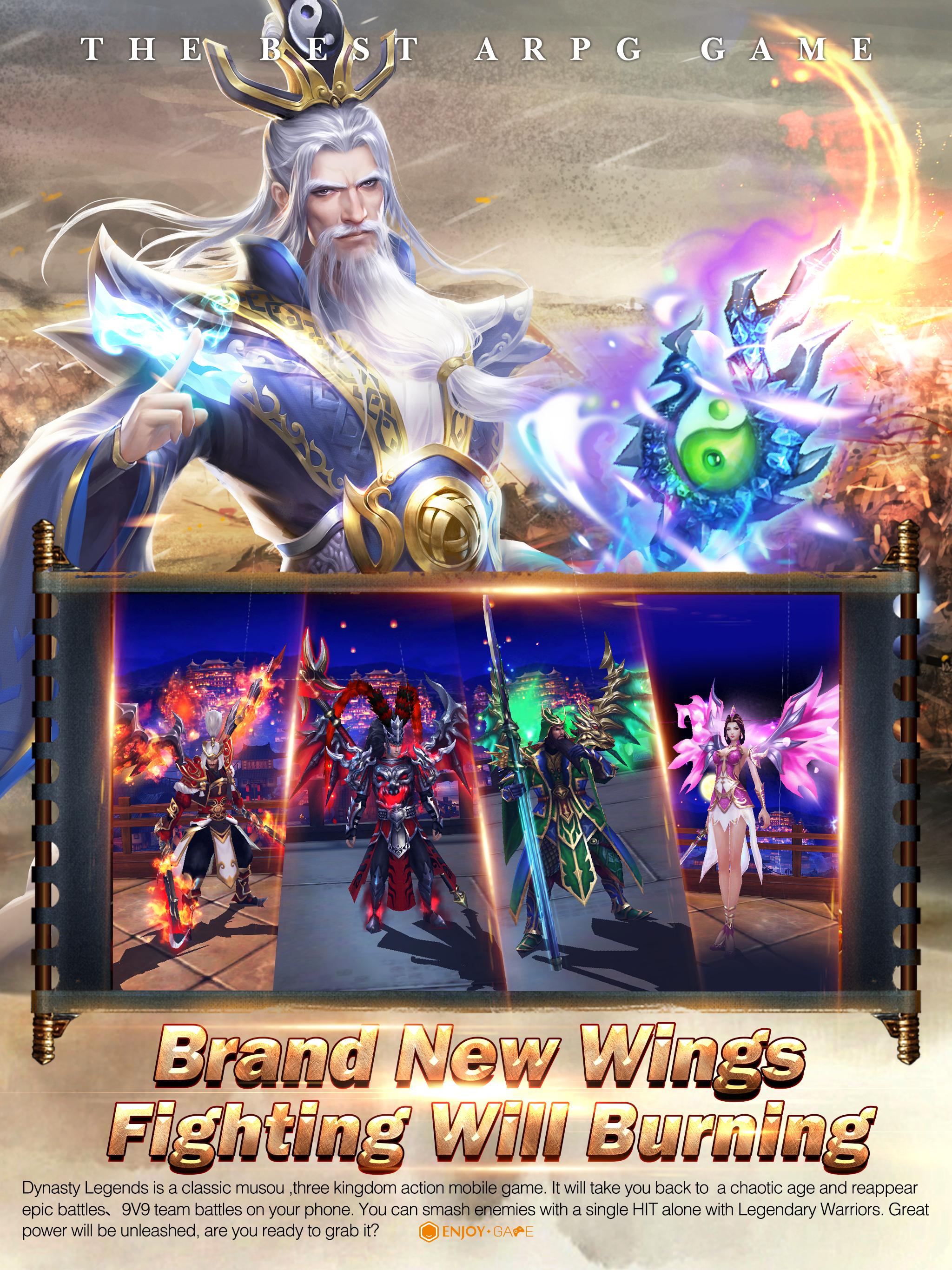 Dynasty Legends: Divine weapons hero descended for Android ... - 