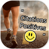 Citations positives motivation icône