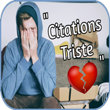 citations  triste coeur brisé أيقونة