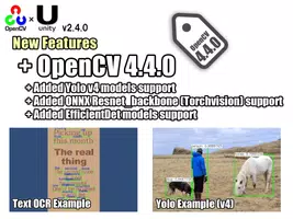 OpenCV for Unity Example ảnh chụp màn hình 1