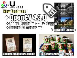 برنامه‌نما OpenCV for Unity Example عکس از صفحه
