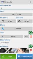 Signed Jobs Management screenshot 1