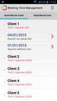 Working Time Management Screenshot 3