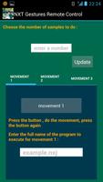 3 Schermata NXT Gestures Remote Control