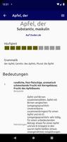 Onlinewörterbuch (Duden,etc) स्क्रीनशॉट 3