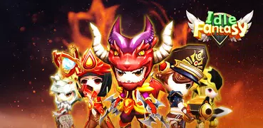 Idle Fantasy : Merge clicker R