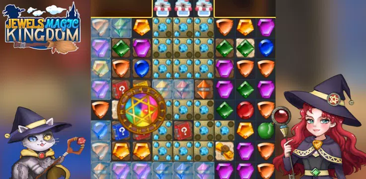 Screenshot 1 for Jewels Magic Kingdom