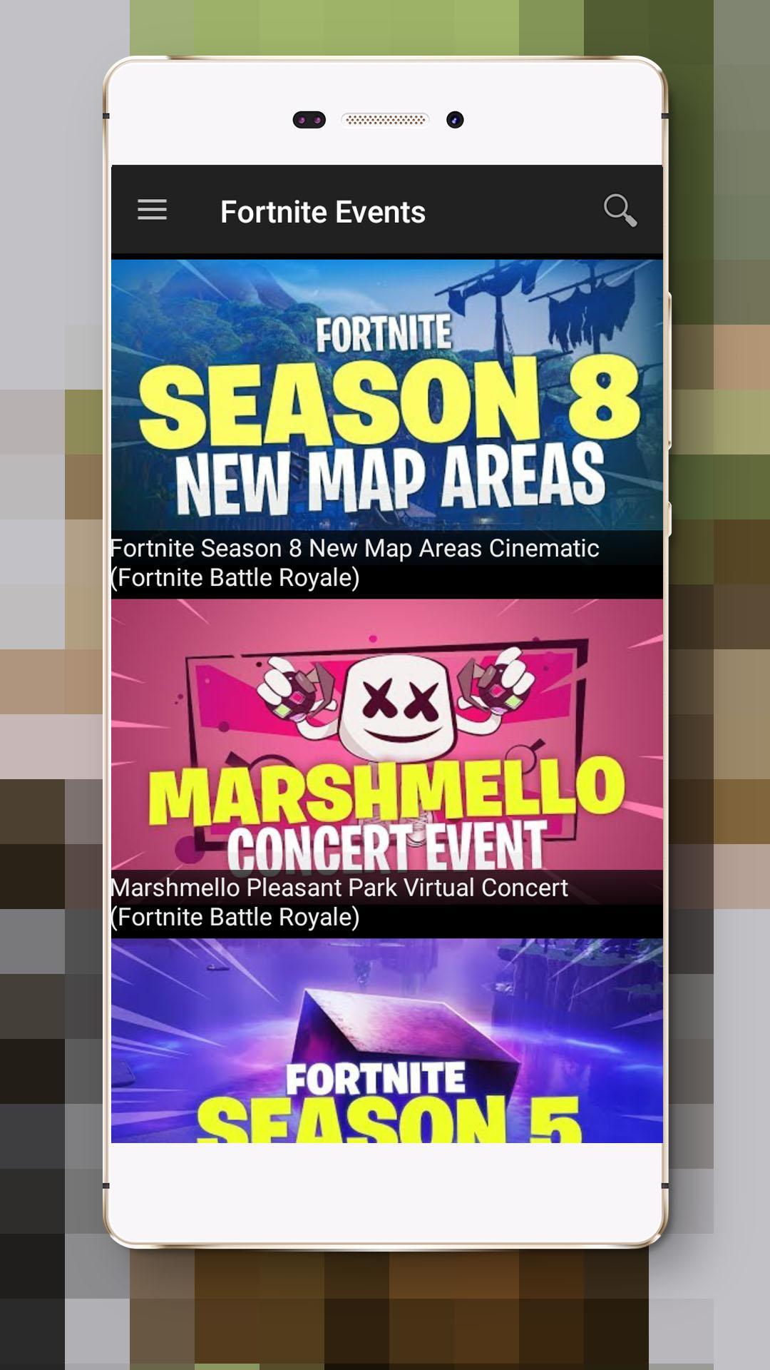 Coach For Fortnite 7 Days Guide For Fortnite For Android Apk Download - marshmello event pleasant park fortnite roblox