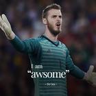 ikon De Gea Infographic and Quotes