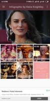 Infographic and Some Quotes by Keira Knightley screenshot 1