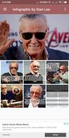 Infographic and Some Quotes by Stan Lee poster