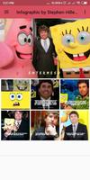 Infographic and Top Quotes by Stephen Hillenburg screenshot 1