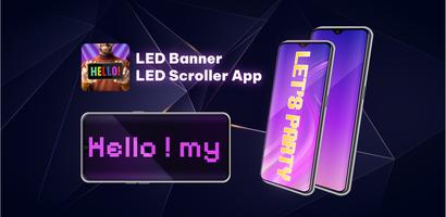 LED Banner - LED Scroller App Poster