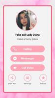 Poster Correspondence with Lady Diana 🐰💘 - fake call