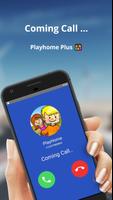 Fake call My Plаyhоmе Plus 📱 Chat + video call স্ক্রিনশট 1