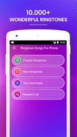 Ringtones songs for phone poster
