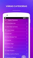 Toques musicais para celular imagem de tela 1