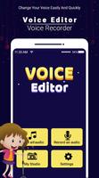 Voice Editor - Voice Recorder Affiche