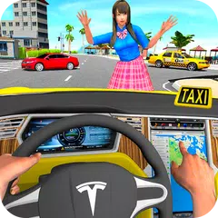 Taxi car Driving Simulator 3D APK download