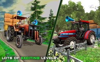 Real farming cargo tractor sim پوسٹر