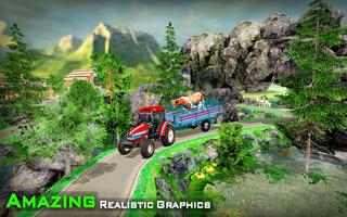 Real farming cargo tractor sim اسکرین شاٹ 2