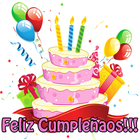 Feliz cumpleaños frases أيقونة