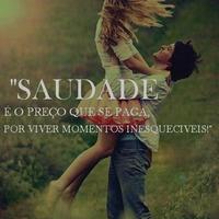 Imagens com frases saudade Plakat