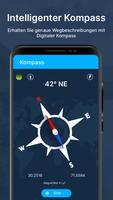Digital Kompass app Plakat
