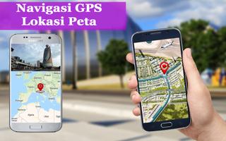 GPS Navigasi & Peta Arah screenshot 1
