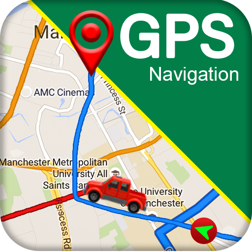 GPS Navigation & Richtung - Finden Route, Karte