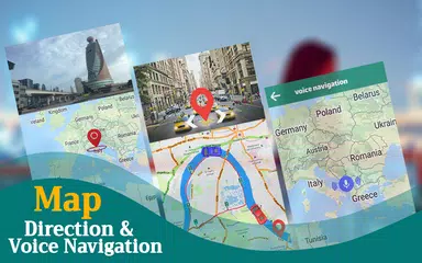 GPS Navigation & Direction - Find Route, Map Guide APK download