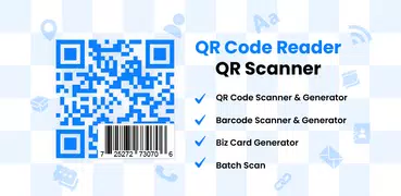 QRコード–バーコードスキャナー