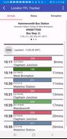 2 Schermata London TFL Tracker