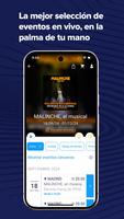 entradas.com - Eventos en vivo ảnh chụp màn hình 2