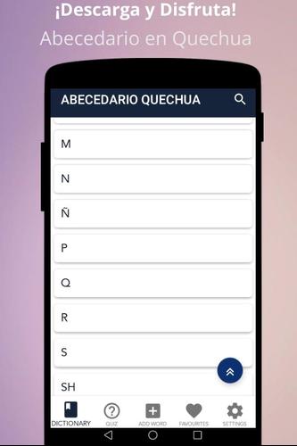 Abecedario In Quechua For Android Apk Download