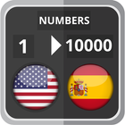English numbers from 1 to 1000 icon
