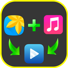 Photo Video Editor With Music  圖標