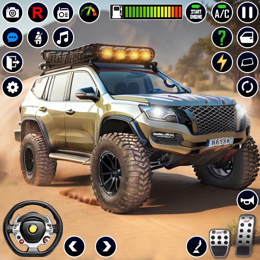 4x4 jeep - juegos de carros 3d