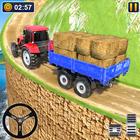 Tarım traktör oyunları 3d simgesi