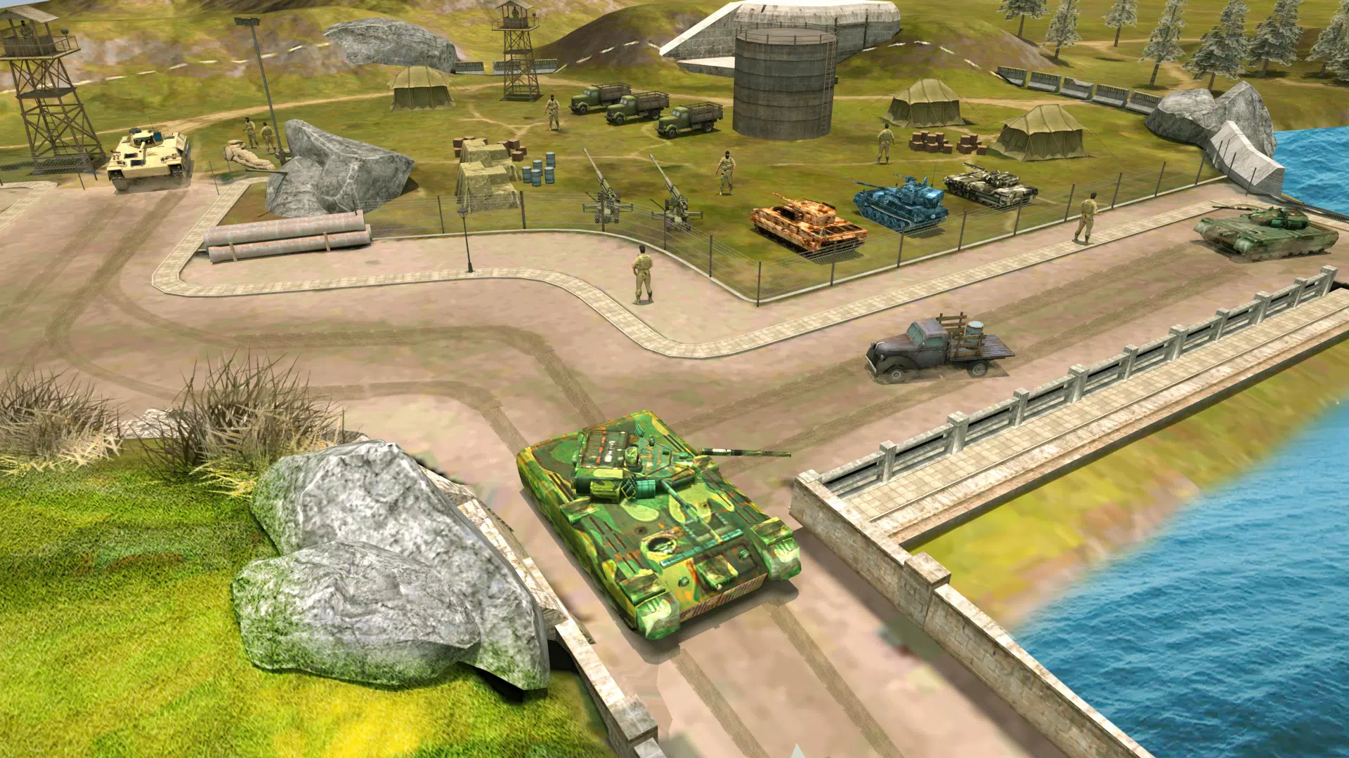 Tank Crush”, jogo de estratégia militar com tanques, já disponível