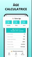 Calculateur d'Âge Anniversaire capture d'écran 1