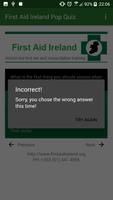 1 Schermata First Aid Ireland Pop Quiz