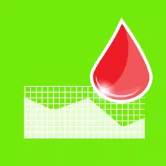 血液日記 blood sugar pressure アプリダウンロード