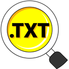 visor de texto icono