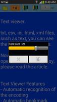Text Viewer اسکرین شاٹ 1